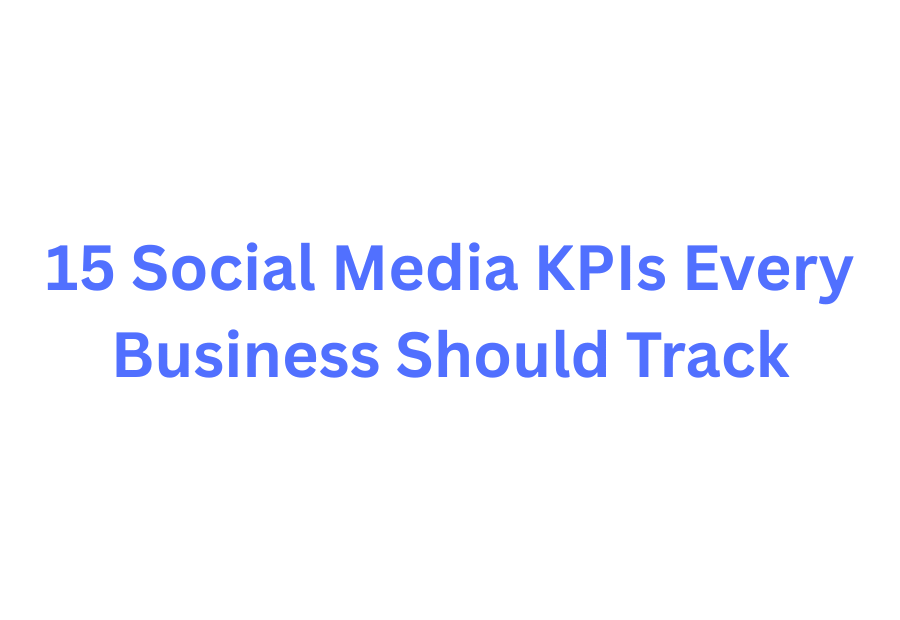 social media KPIs
