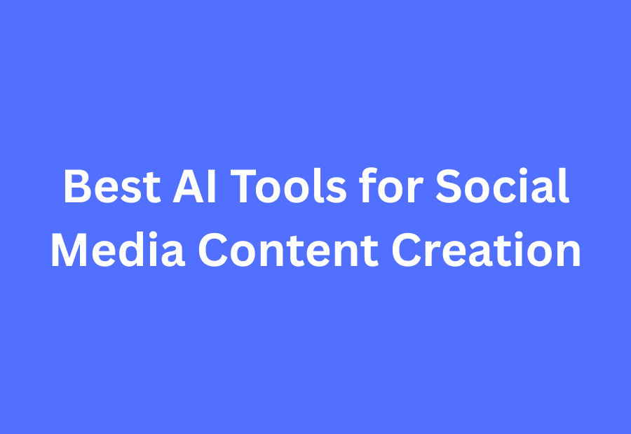 AI tools for social media content creation