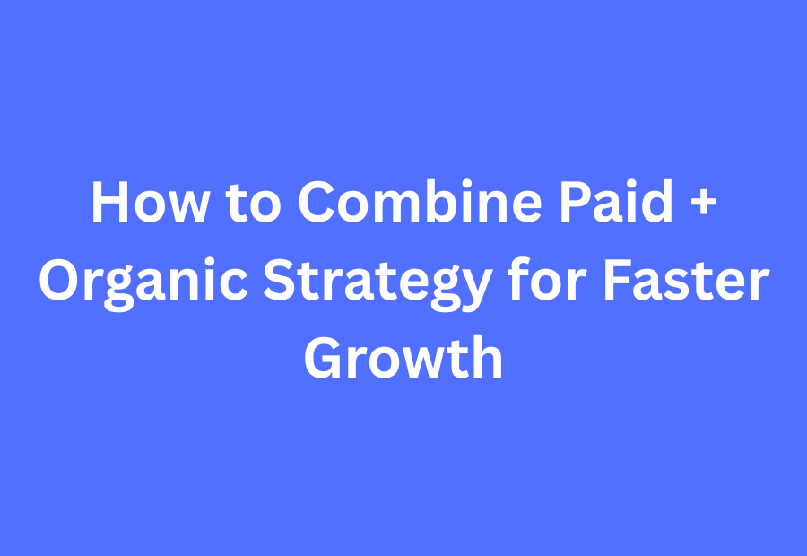 Digital marketing dashboard showing paid advertising and organic SEO performance metrics side by side with upward growth charts