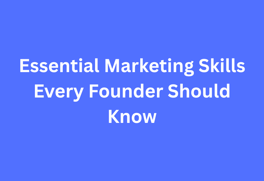 Founder reviewing marketing analytics dashboard