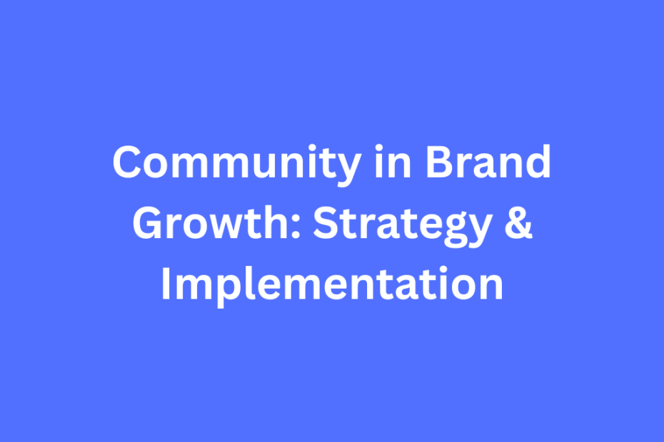 Brand community members engaging and collaborating